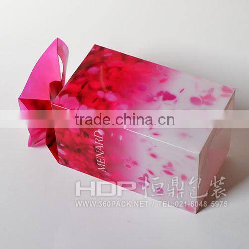 custom made rectangular clear plastic box ,PVC/PET/PP material