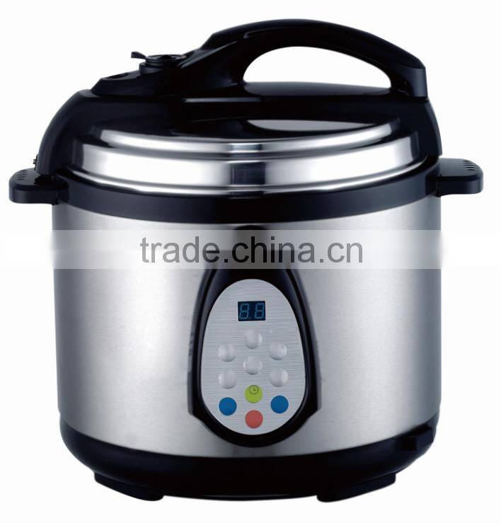 drum shape stainless steel electric pressure cooker