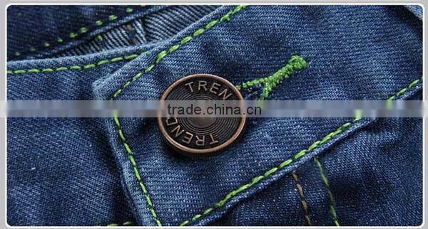 2014 Fashion Men High Waisted Denim Shorts Wholesale