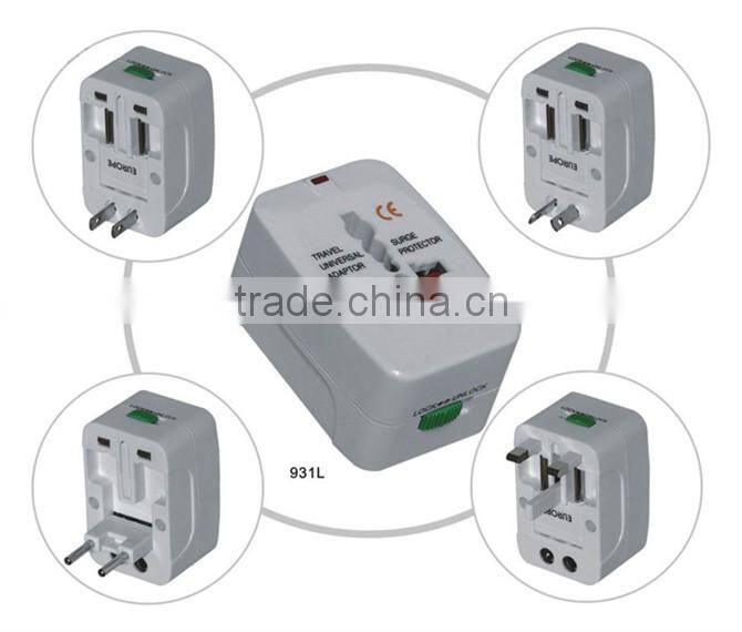 Hot selling alibaba 2016 universal international travel power plug adapter,931l travel adapter