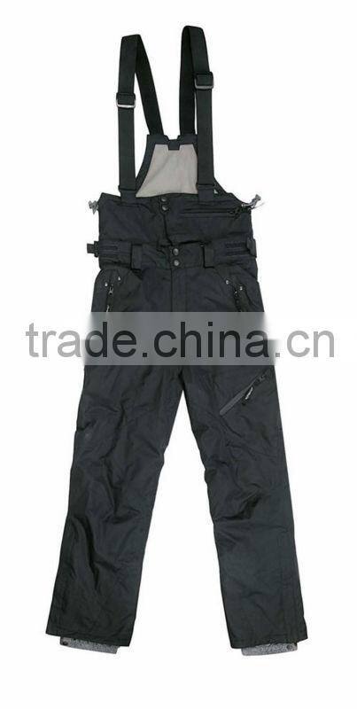 men's new product black ski pants