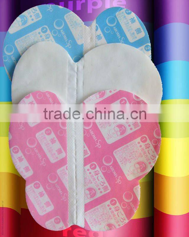 disposable axilla shield,armpit pad sweat pad,underarm pad,dress shield