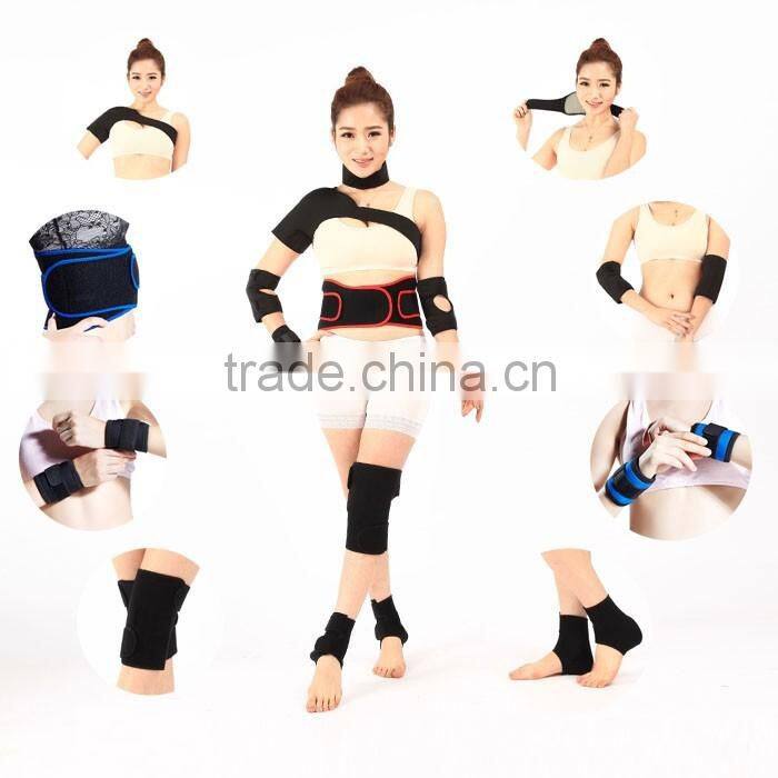 2015 New Product Sports Adjustable Neoprene Elbow Support Brace magnetic tourmaline heated Arm Sleeve wraps for elbow pain relie