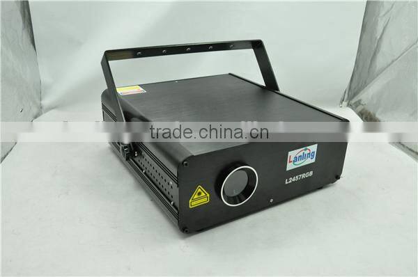 2.5W ILDA RGB animation writing laser light