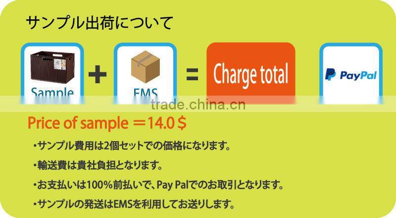 Reliable and simple storage box plastic with stacking made in Japan