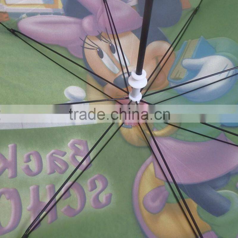 Wholesale children small kids umbrella with cute printing