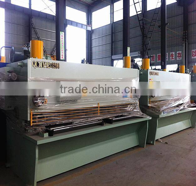 Metal sheet shear 12mm x 10ft steel plate guillotine
