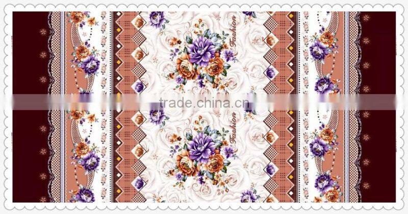 100% cotton digital printing cotton fabrics textile for bedsheets