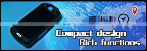 IP67 wireless PDA Android handheld barcode scanner with BT GPS WIFI C3000