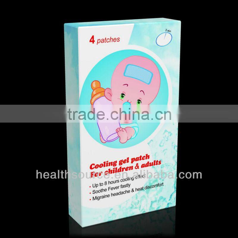fever cooling gel sheet for adult & kids