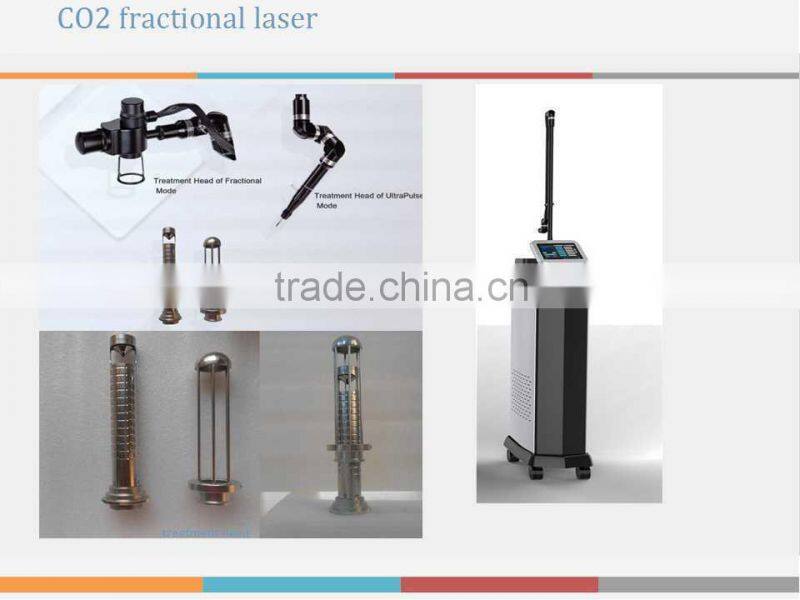 co2 laser metal tube vaginal rejuvenation with 40W RF metal tube