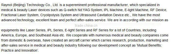 Vertical SHR IPL Permanent Laser Hair Remover 3000W Raynol SHR Laser