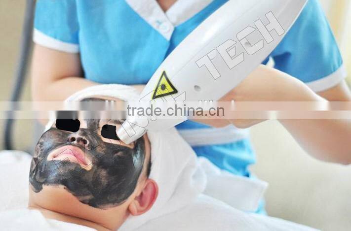 Portable 6Hz Q Switched Nd:YAG Laser Tattoo Removal Machine