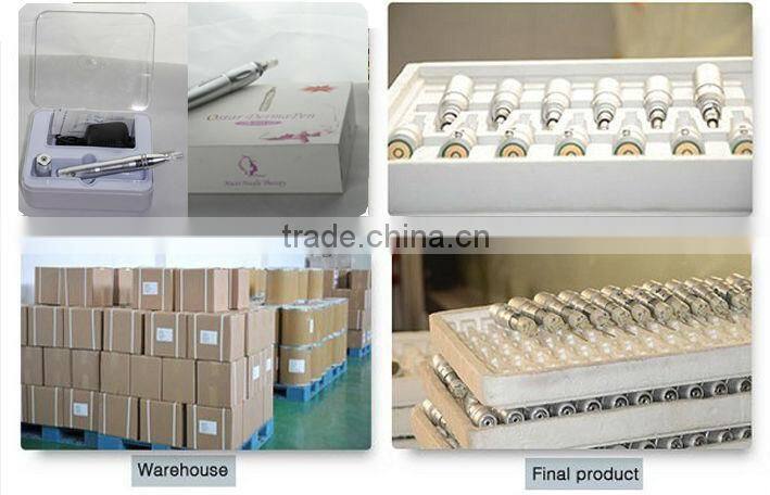 (ISO13485/CE) rechargeable electric derma stamp anti-wrinkle pen for sale OB-DG 03N