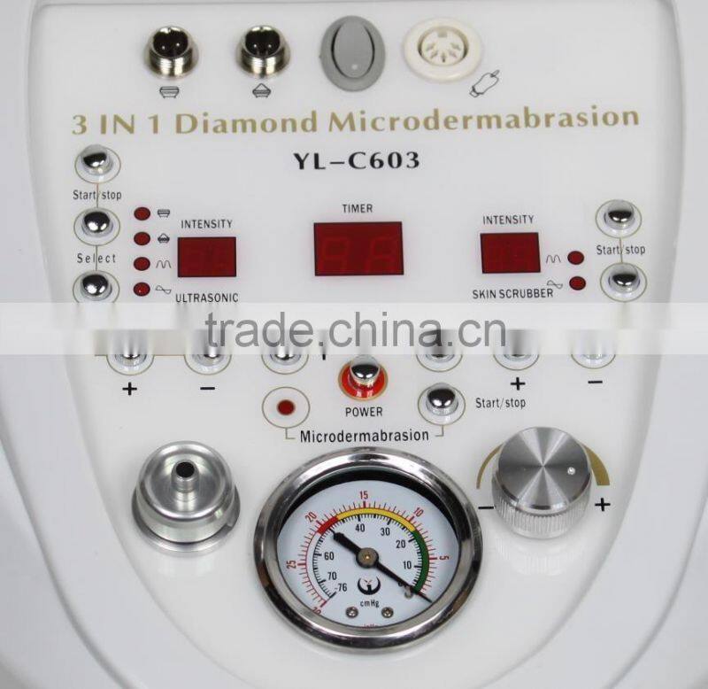 YL-C603 Diamond Dermabrasion Ultrasonic Machine for face lift