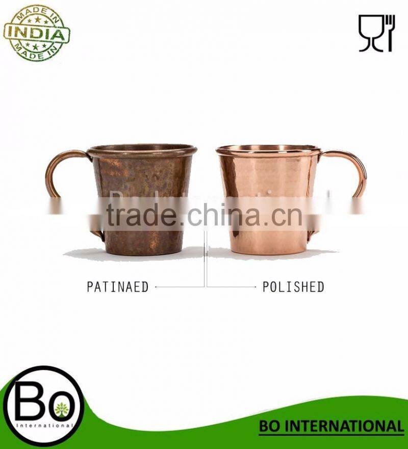 100% Copper Moscow Mule Mugs & Cups for VODKA MIXOLOGY