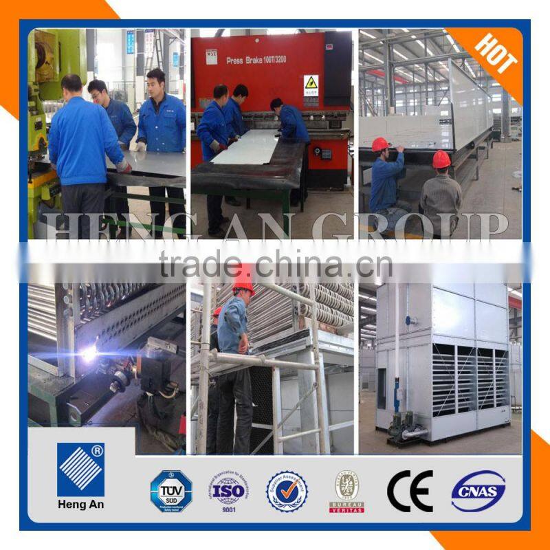 Low price ammonia evaporative condenser for cold storage