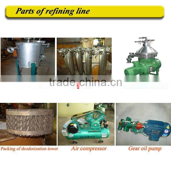 1T-1000T/D castor beans continuous oil refining plant/edible oil refinery machine/vegetable oil refinery line