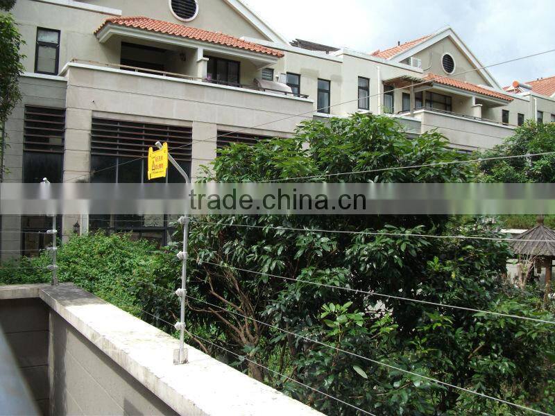 villas security electric fencing alarm system