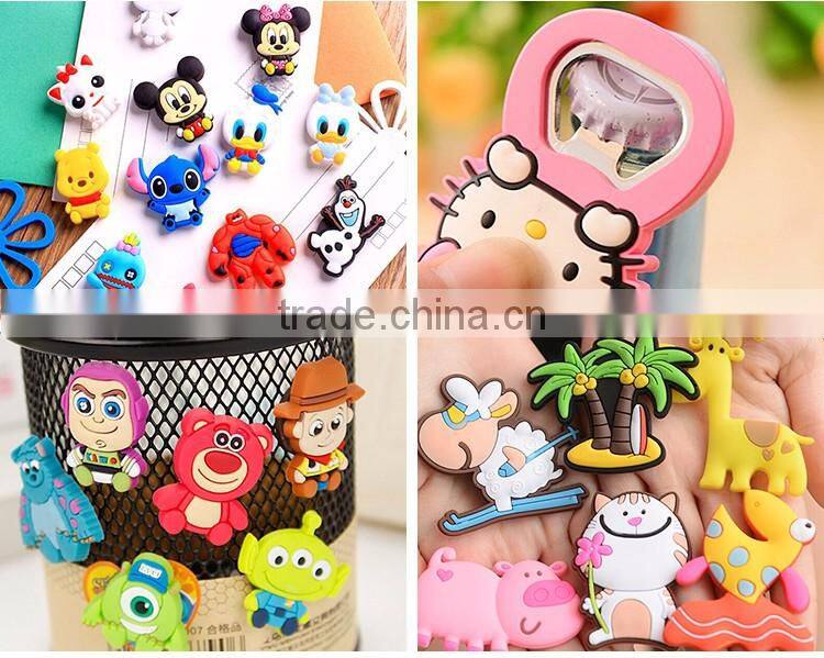 Factory ODM Design Silicone Rubber Fridge Magnet for Fridge Attaching