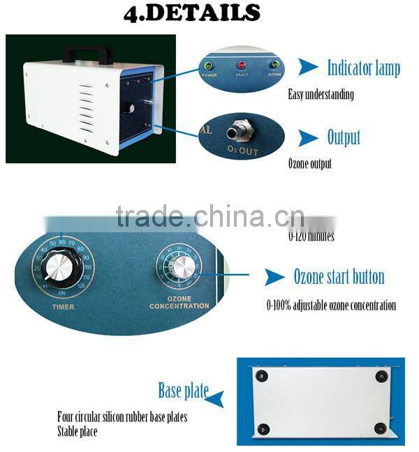 2g adjustable ozone generator air solution