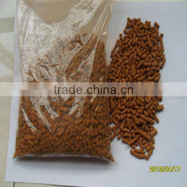 Biogas desulfurization used in iron oxide desulfurizer