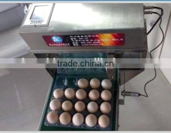 Hot sale Eggs Marking Laser Machine/Inkjet code printers