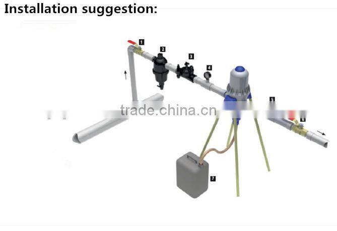 Manual lawn fertilizer spreader for drip irrigation