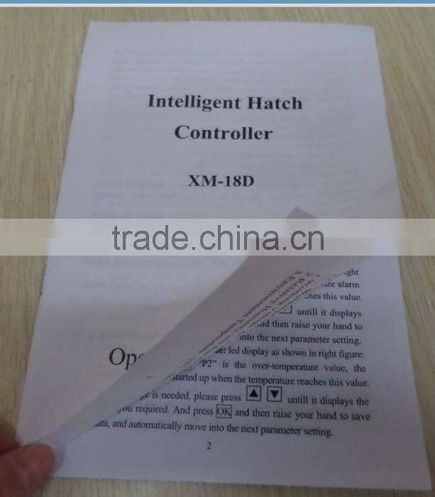 egg incubator egg incubator temperature humidity controller with English manual