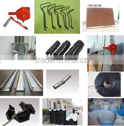 greenhouse PVC gutter new material