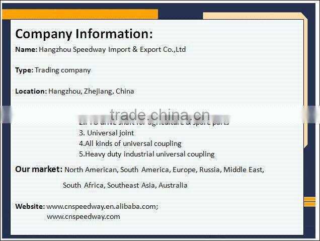 2015 hot sale! High presicion forged stainless steel Double Yoke, Drive Shaft, universal joint coupling