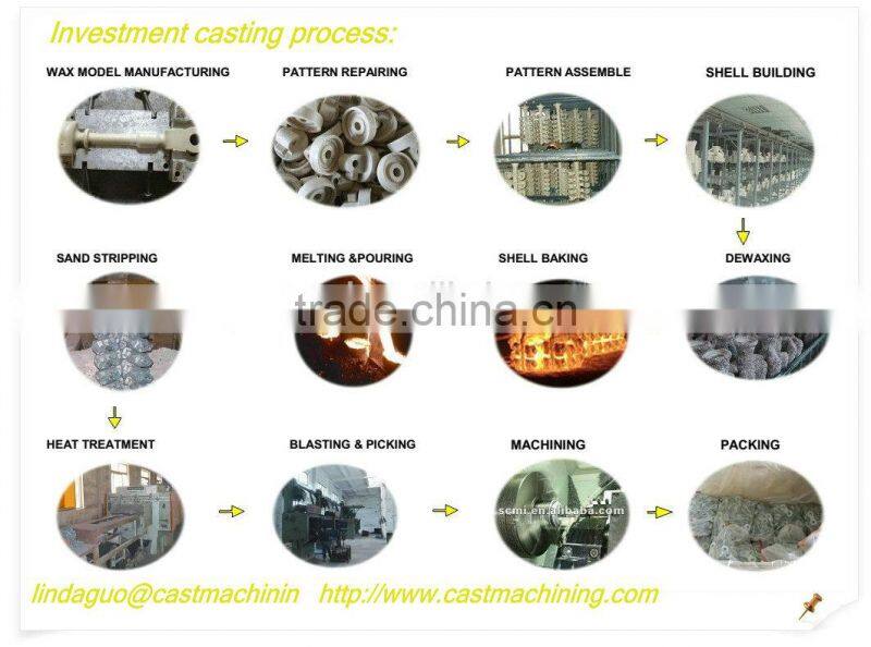 Stainless steelA351 CF8 investment casting
