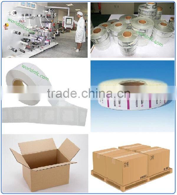 Wholesale 860-960MHz UHF ISO 18000-6C Monza 4 UHF RFID Dry Inlay for RFID Label