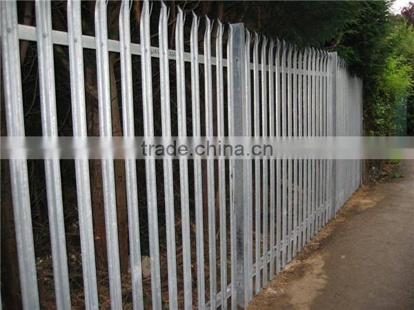 (HEPENG)low carbon steel wire palisade fence