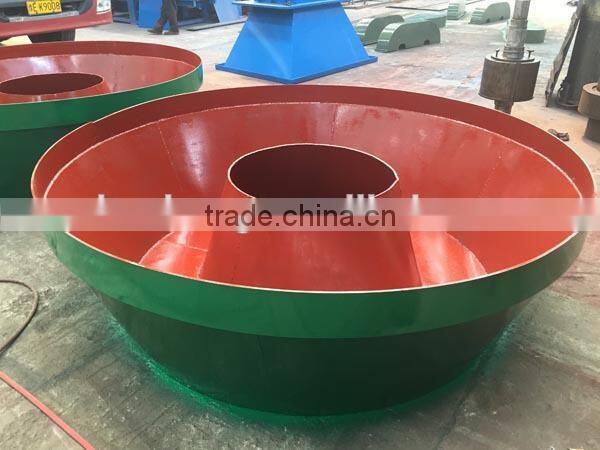 Gold Ore Wet Pan Mill/Pan Mill/Wet Grinder for Saudi Arabia Market