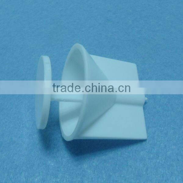 Convenient white plastic floor tile spacer