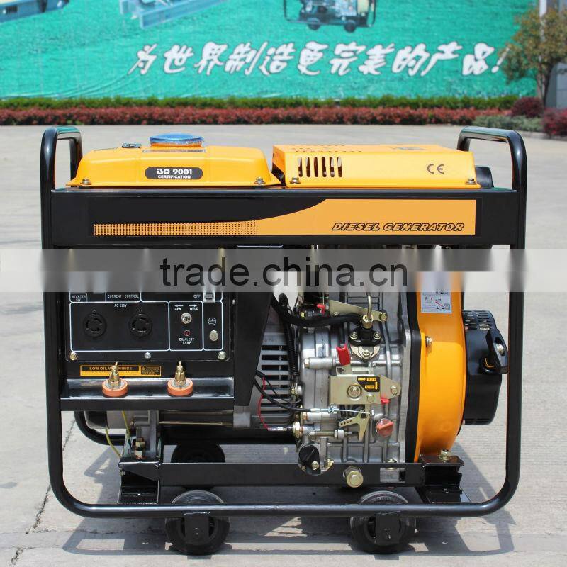 Single cylinder welding & Diesel Generator Set SDE8000EW