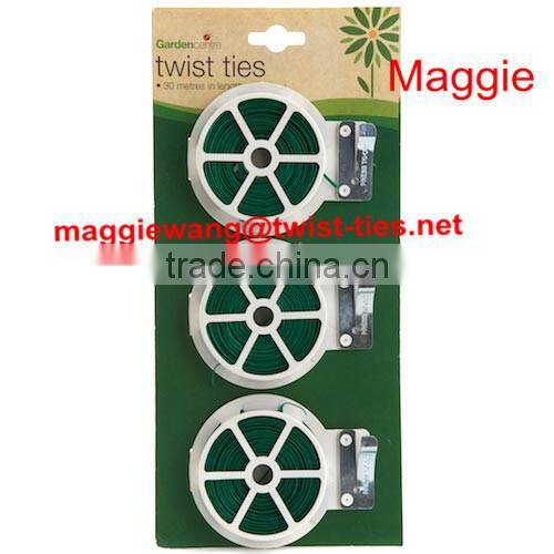 garden twist ties/plant twist ties/garden tie