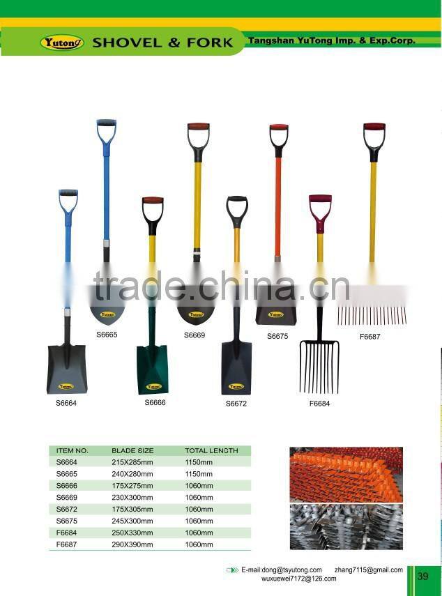 FIBERGLASS HANDLE FORK F6687