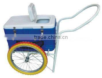 Hot sale Small blue and red popsicle Ice Cream Cart