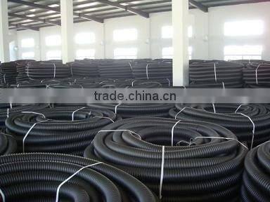 HDPE carbon corrugated cable protection conduit