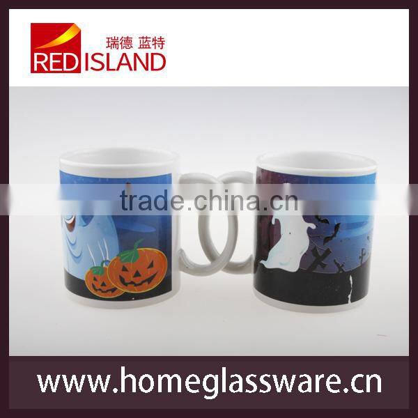 manufacory supply ceramic mug Halloween mug Halloween gift