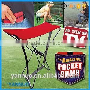 As Seen On TV Outdoor Folding Pocket Chair For Fishing Travel Painting step stool