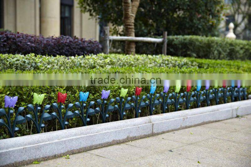 factory price Garden Plastic Fence-butterfly shape