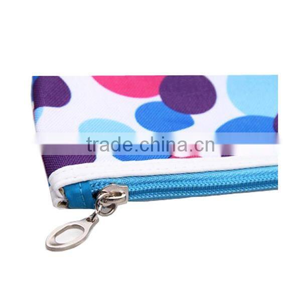 Portable low price fashion makeup bag