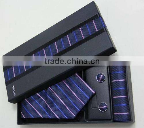 Stocklots 3-pieces Tie Set (tie/hanky/cufflinks)