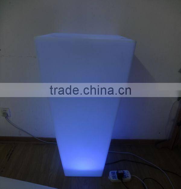 FO-9530 LED Illuminate Flower Planter, Home Ornaments Flower Pots, Tall Flower Vase
