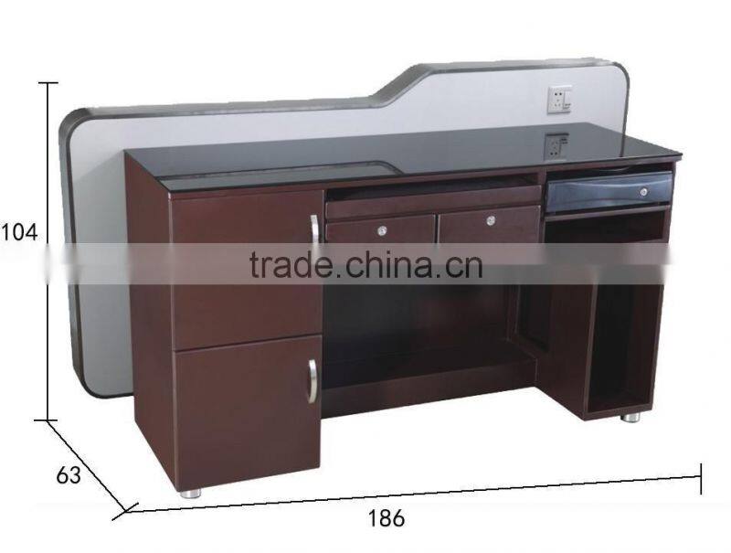 Nail Bar combine used nail salon furniture wholesale beauty supply store TKN-6C63+6C70