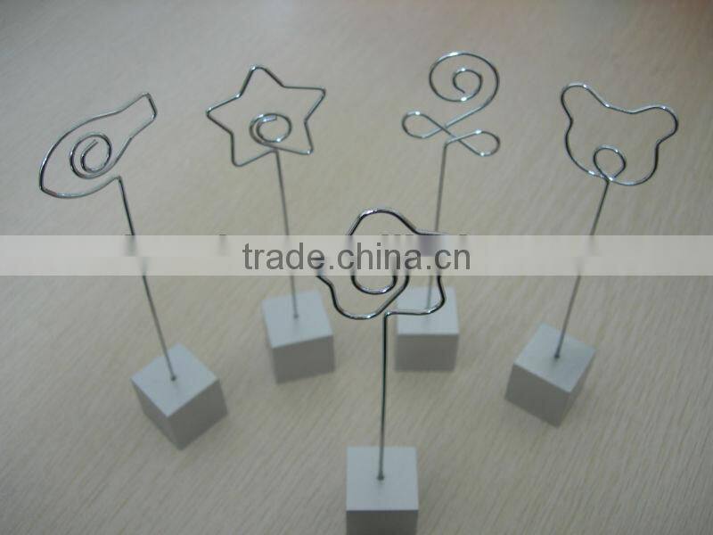 Flower shapped memo clips/memo holder /photo holder