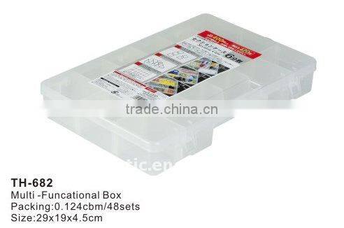 plastic storage case,storage box with lid,plastic rectangular box